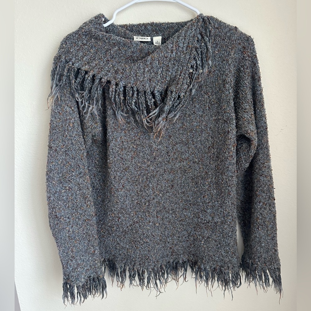 Women’s multicolor collared sweater